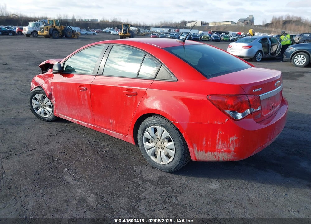2014 CHEVROLET CRUZE LS MANUAL VIN: 1G1PB5SG8E7200941