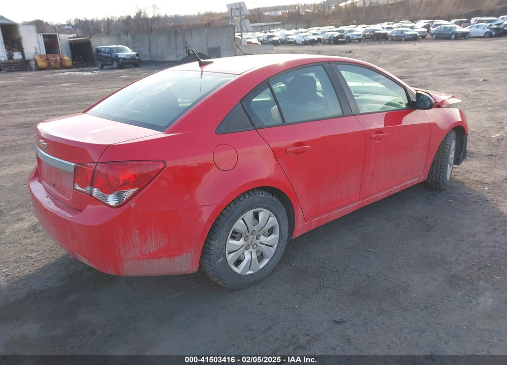 2014 CHEVROLET CRUZE LS MANUAL VIN: 1G1PB5SG8E7200941