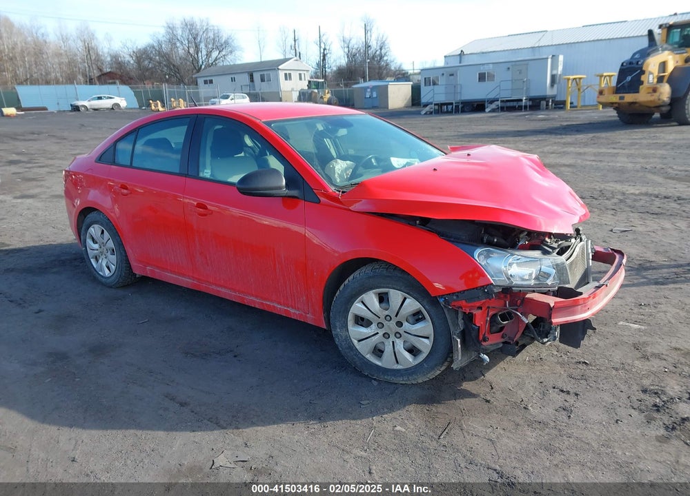 2014 CHEVROLET CRUZE LS MANUAL VIN: 1G1PB5SG8E7200941
