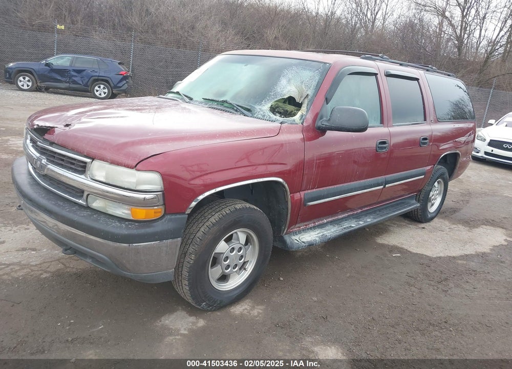 2001 CHEVROLET SUBURBAN 1500 LS VIN: 1GNEC16T01J280011