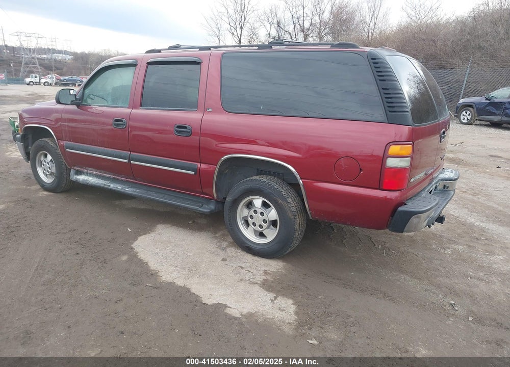2001 CHEVROLET SUBURBAN 1500 LS VIN: 1GNEC16T01J280011