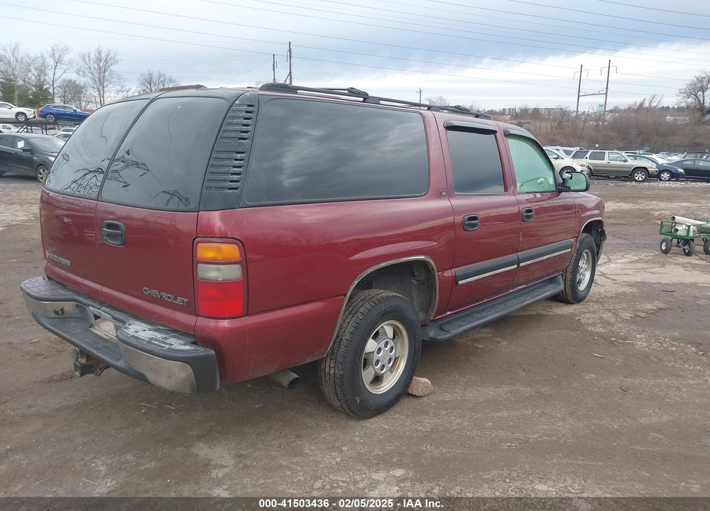2001 CHEVROLET SUBURBAN 1500 LS VIN: 1GNEC16T01J280011