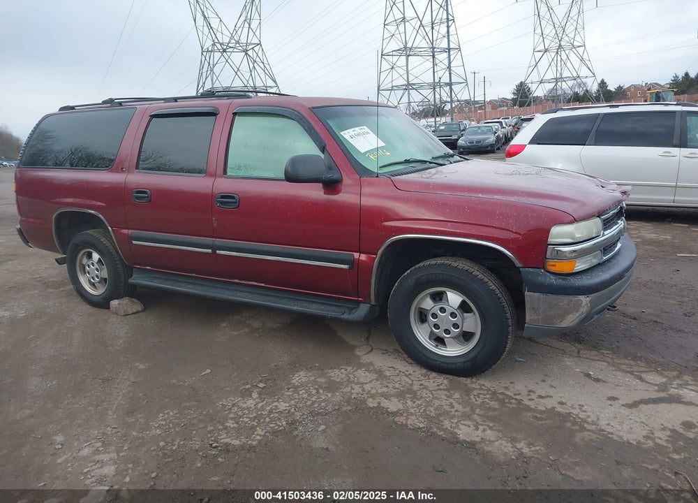 2001 CHEVROLET SUBURBAN 1500 LS VIN: 1GNEC16T01J280011