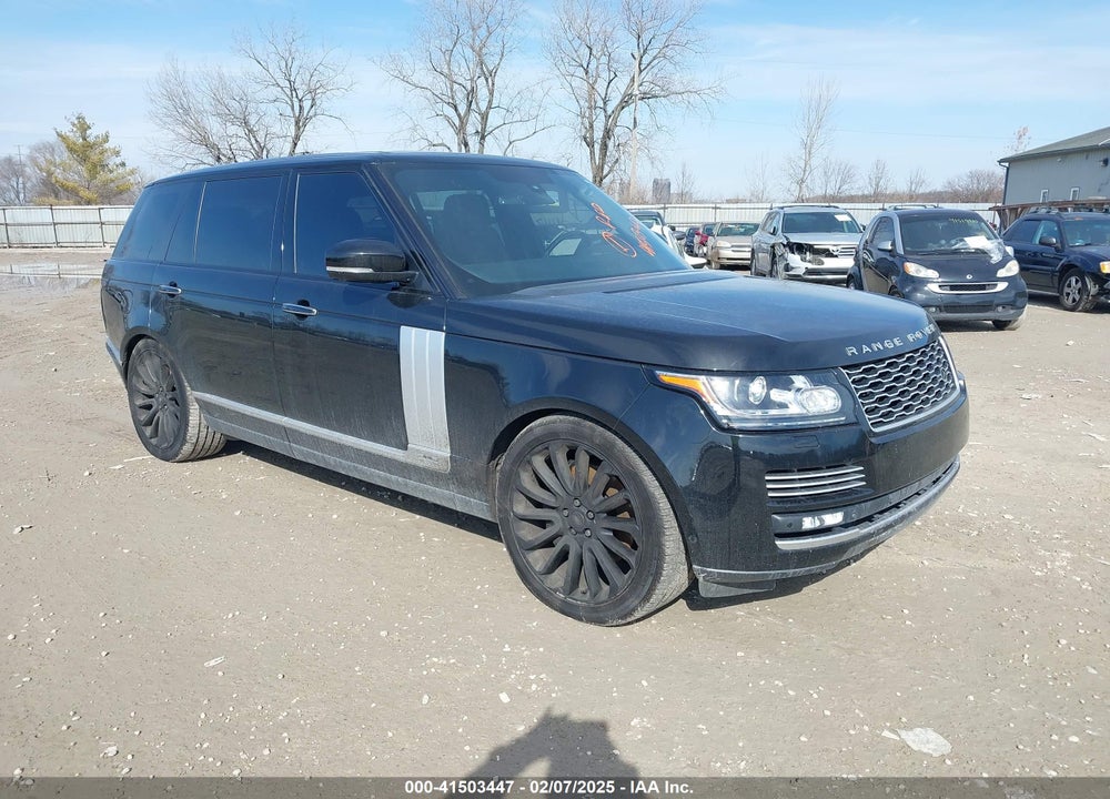 2017 LAND ROVER RANGE ROVER 5.0L V8 SUPERCHARGED SV AUTOBIOGRAPHY VIN: SALGW3FE0HA330415