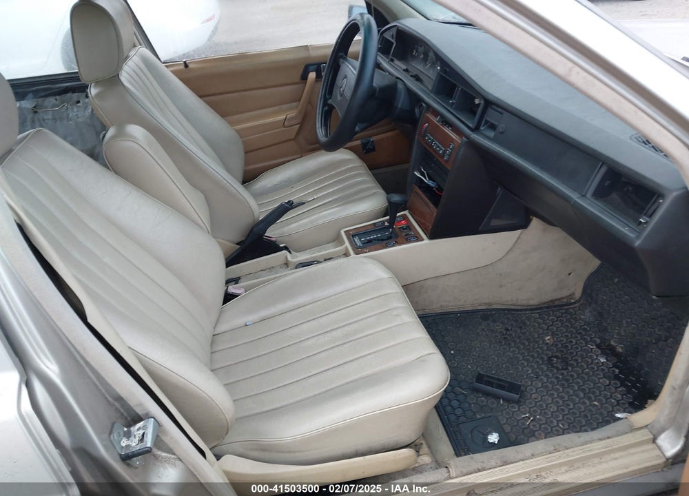 1991 MERCEDES-BENZ 190 E 2.6 VIN: WDBDA29D4MF861327