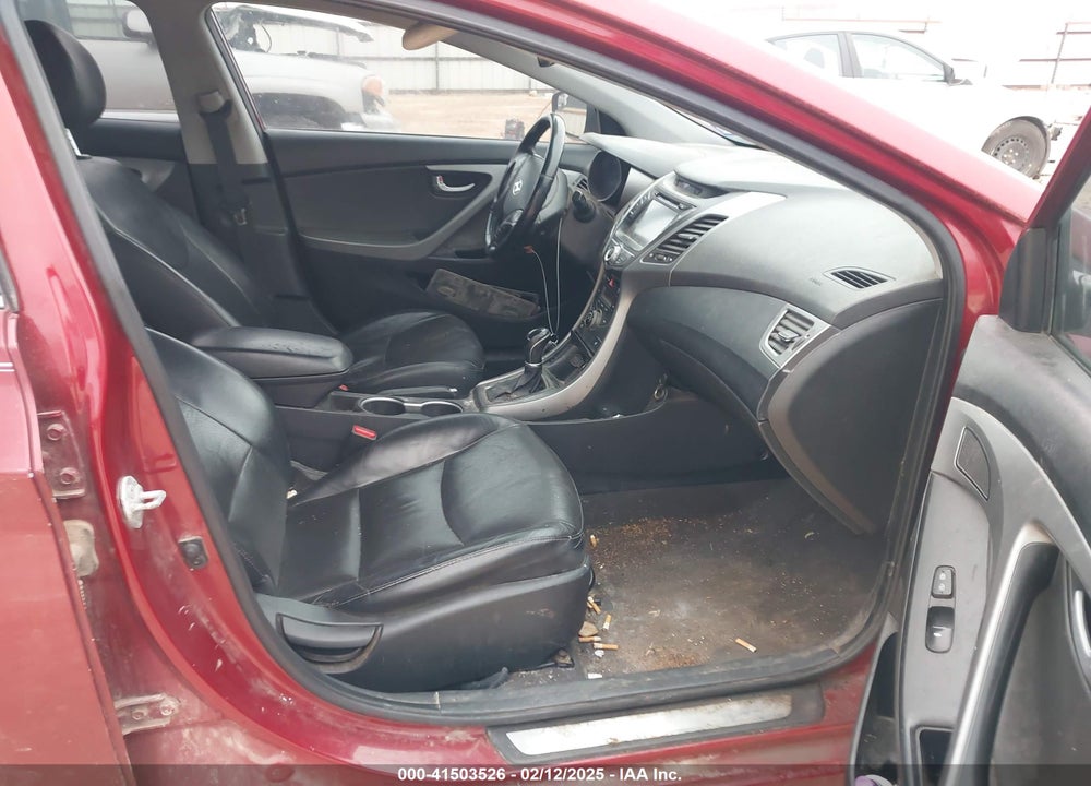 2014 HYUNDAI ELANTRA LIMITED VIN: 5NPDH4AE7EH489034