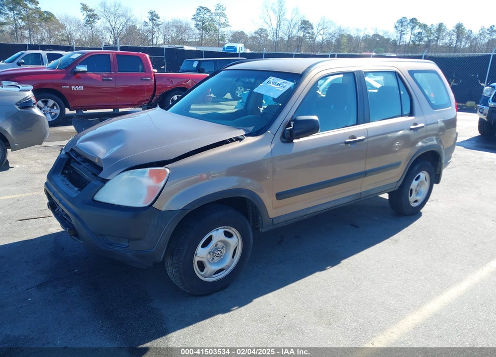 2004 HONDA CR-V LX VIN: SHSRD684X4U203841