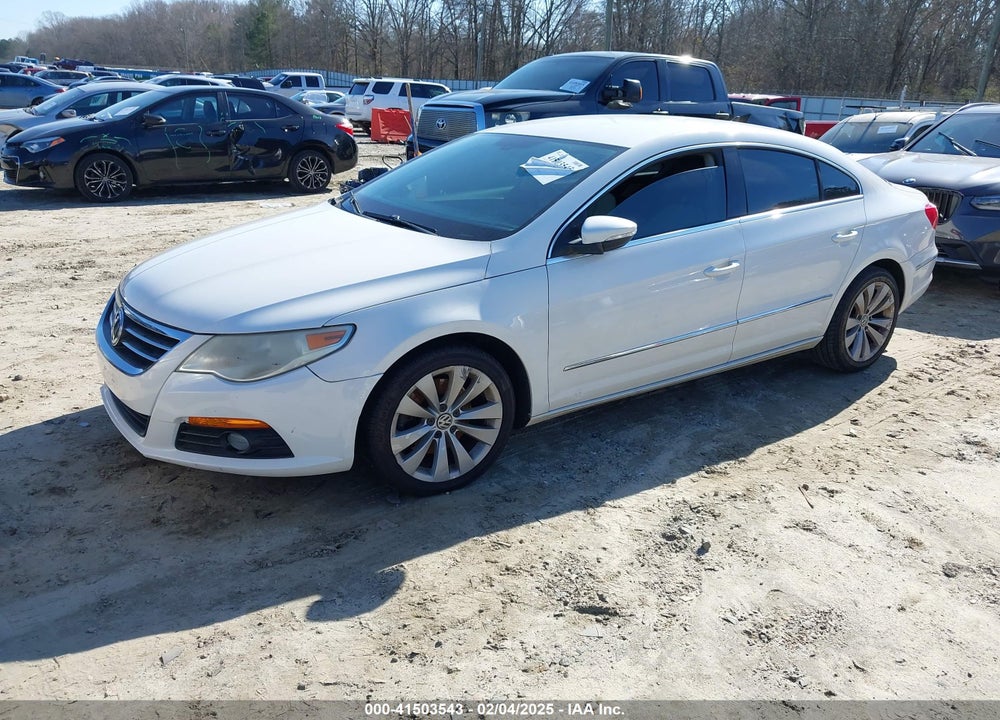 2010 VOLKSWAGEN CC SPORT VIN: WVWMN7AN4AE539490