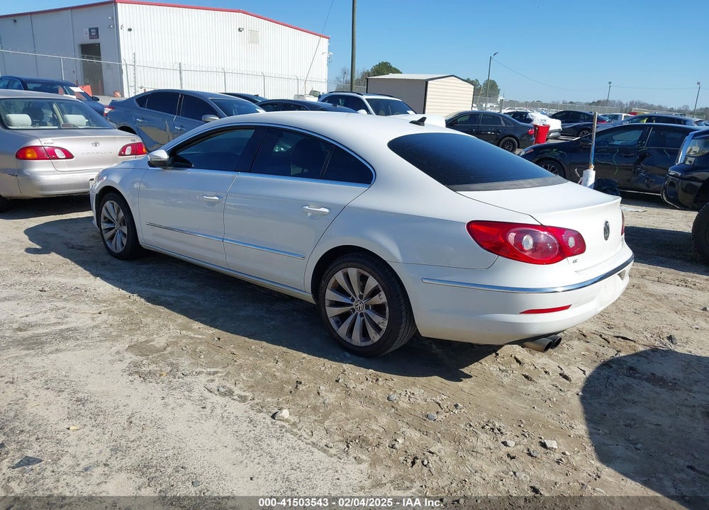 2010 VOLKSWAGEN CC SPORT VIN: WVWMN7AN4AE539490