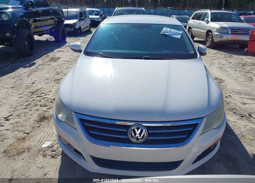2010 VOLKSWAGEN CC SPORT VIN: WVWMN7AN4AE539490