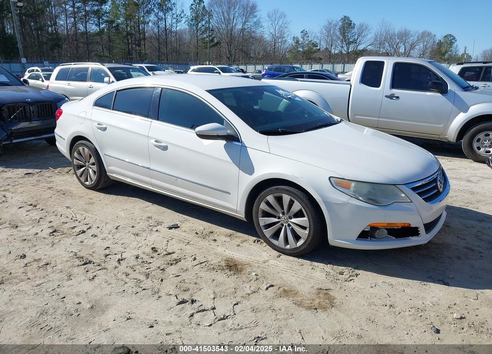 2010 VOLKSWAGEN CC SPORT VIN: WVWMN7AN4AE539490