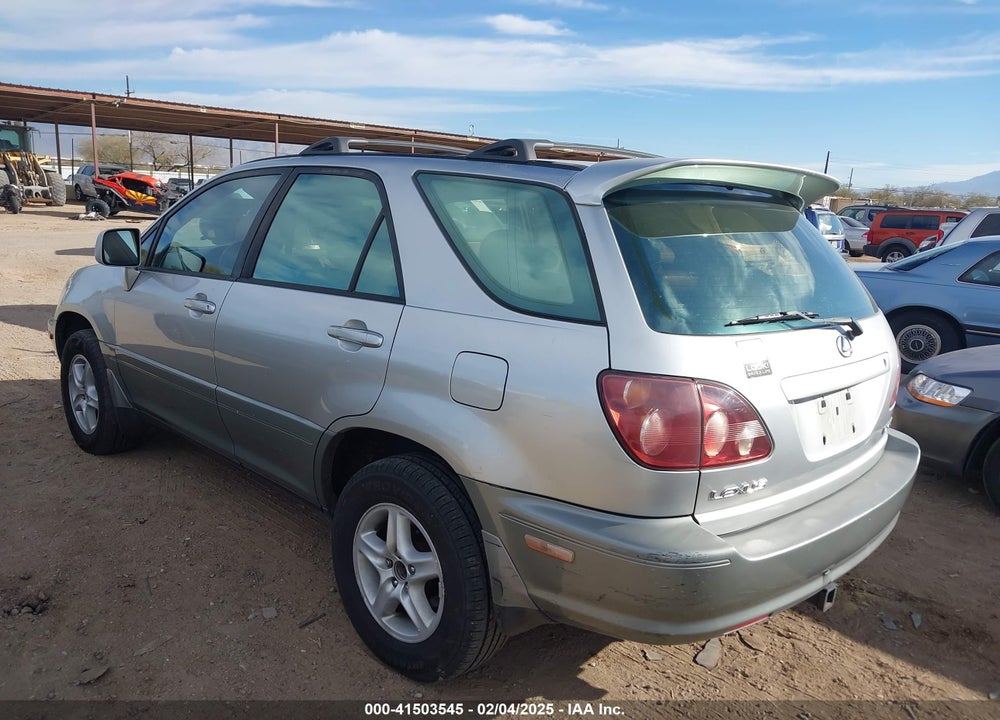 2000 LEXUS RX 300 VIN: JT6HF10UXY0099262