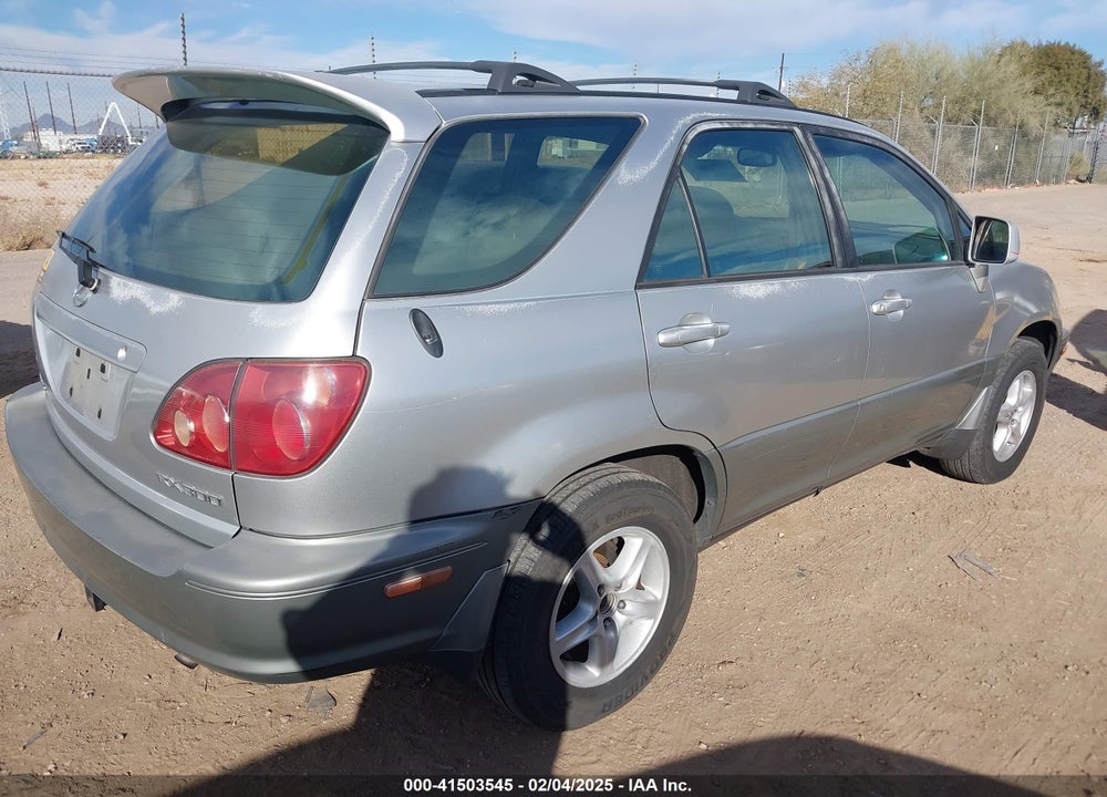 2000 LEXUS RX 300 VIN: JT6HF10UXY0099262