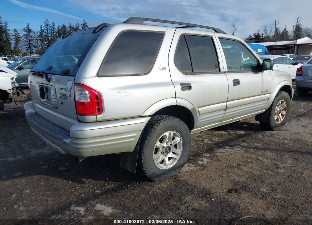 2002 ISUZU RODEO LS 3.2L/LSE 3.2L V6/S/S 3.2L V6 VIN: 4S2DM58W924321403