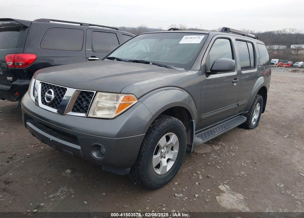2007 NISSAN PATHFINDER SE VIN: 5N1AR18W77C641742