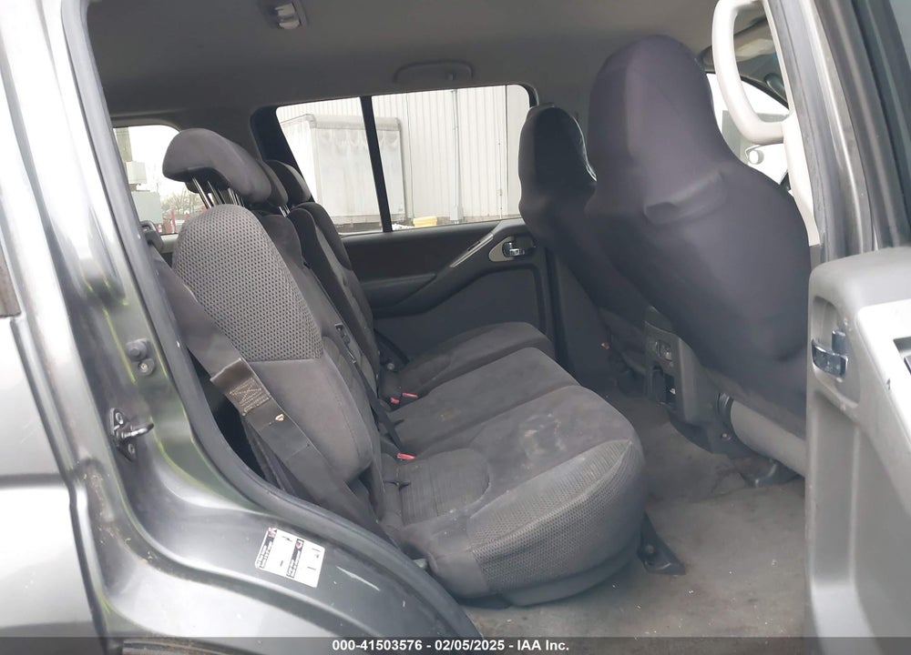 2007 NISSAN PATHFINDER SE VIN: 5N1AR18W77C641742