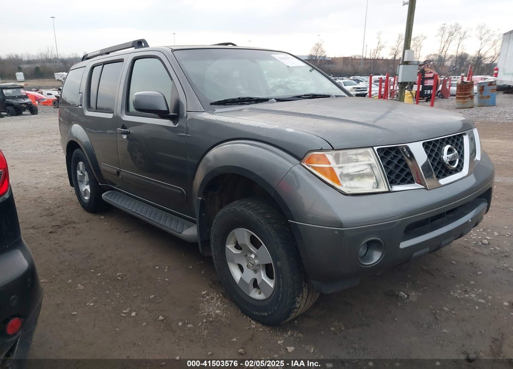 2007 NISSAN PATHFINDER SE VIN: 5N1AR18W77C641742