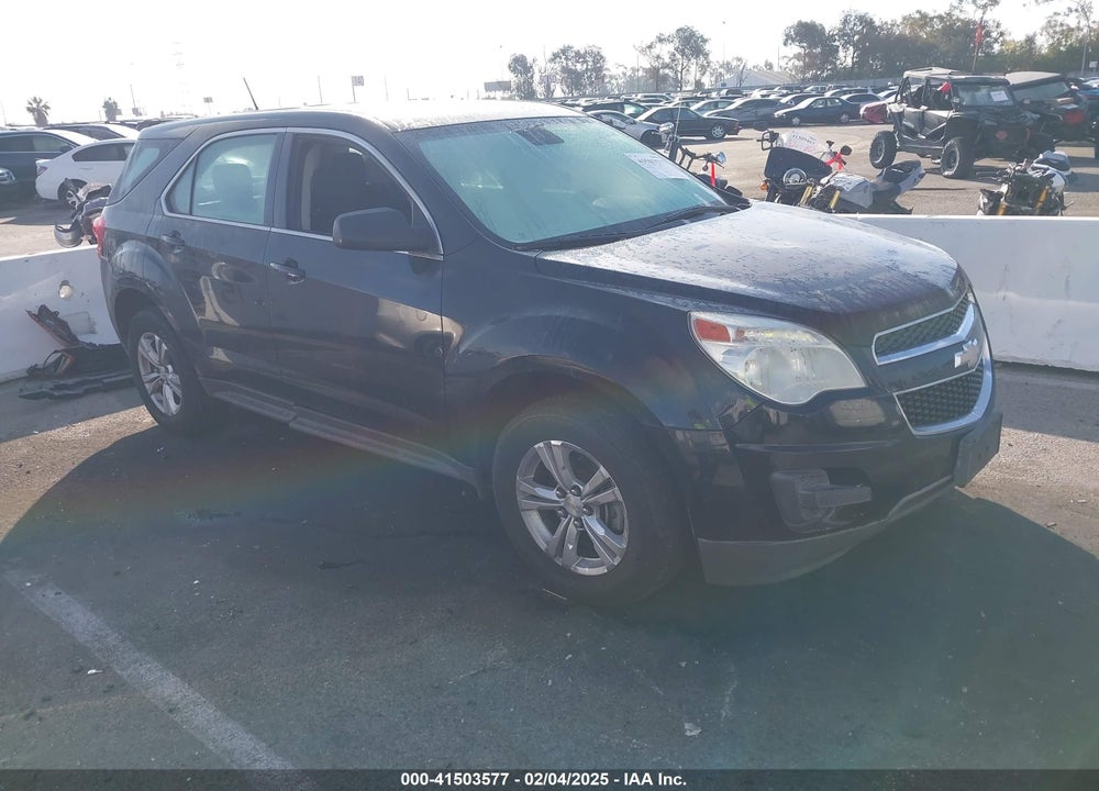 2013 CHEVROLET EQUINOX LS VIN: 2GNALBEK5D6365277