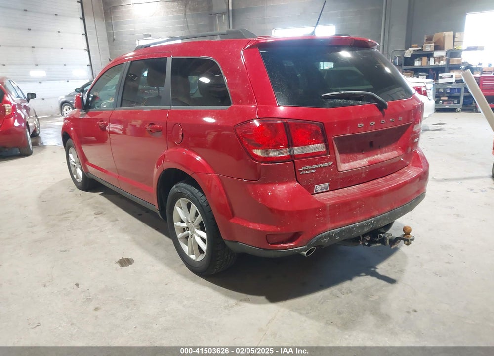 2014 DODGE JOURNEY SXT VIN: 3C4PDDBG1ET162783