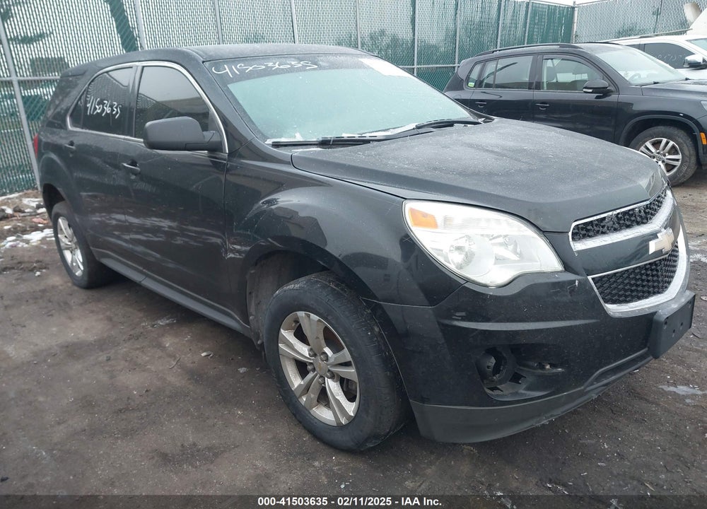 2011 CHEVROLET EQUINOX LS VIN: 2GNALBEC7B1235438
