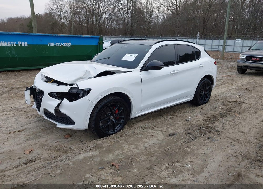 2021 ALFA ROMEO STELVIO TI AWD VIN: ZASPAKBN4M7D03366