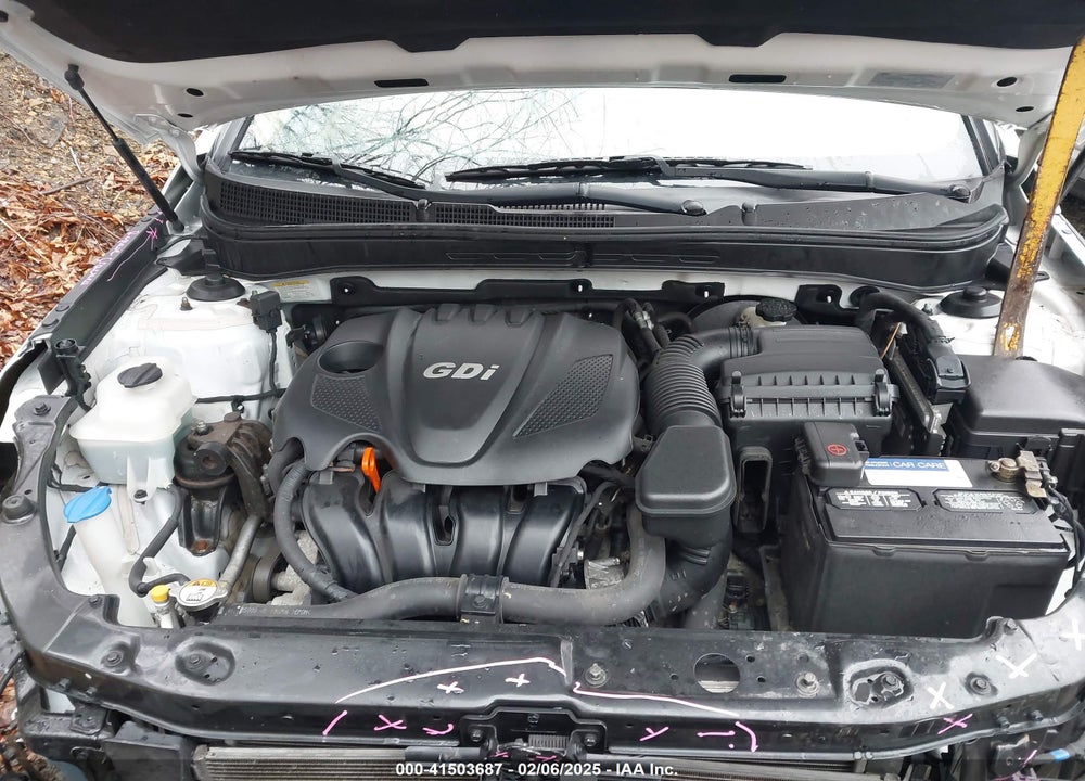 2013 HYUNDAI SONATA GLS VIN: 5NPEB4ACXDH722455