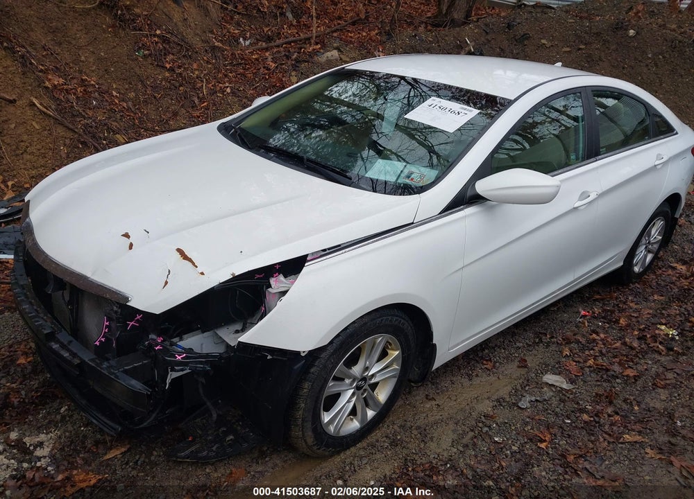 2013 HYUNDAI SONATA GLS VIN: 5NPEB4ACXDH722455