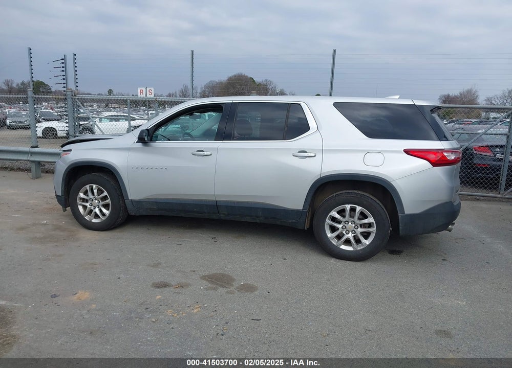 2019 CHEVROLET TRAVERSE LS VIN: 1GNEVFKW9KJ134165