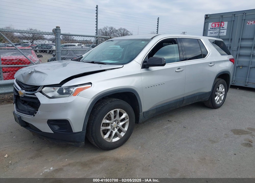 2019 CHEVROLET TRAVERSE LS VIN: 1GNEVFKW9KJ134165