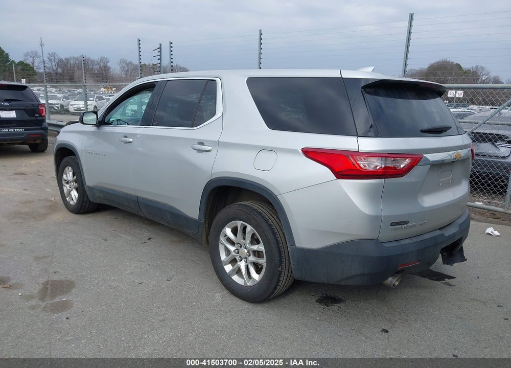 2019 CHEVROLET TRAVERSE LS VIN: 1GNEVFKW9KJ134165