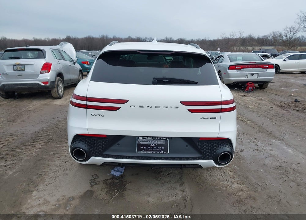 2022 GENESIS GV70 3.5T AWD SPORT VIN: KMUMCDTCXNU015768