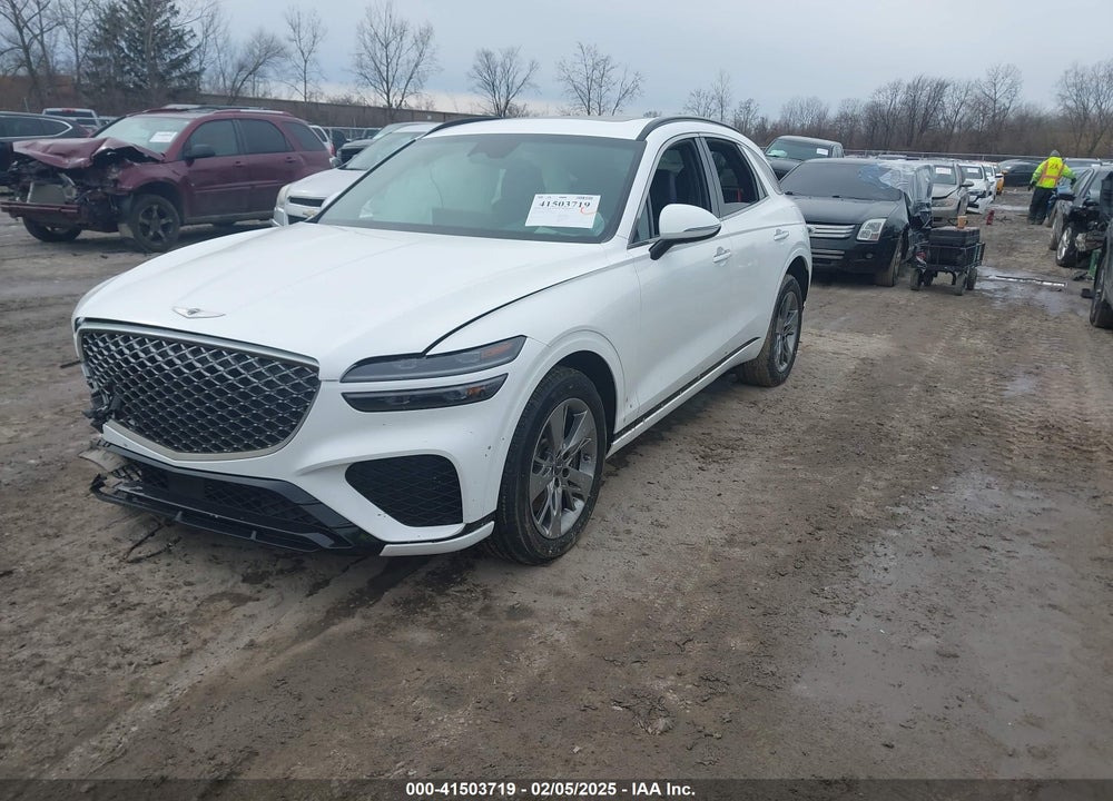 2022 GENESIS GV70 3.5T AWD SPORT VIN: KMUMCDTCXNU015768