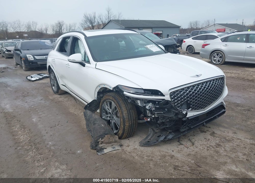 2022 GENESIS GV70 3.5T AWD SPORT VIN: KMUMCDTCXNU015768