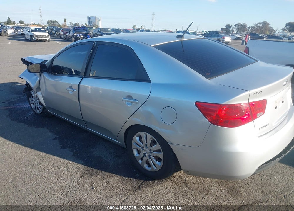 2012 KIA FORTE VIN: KNAFU4A22C5592513