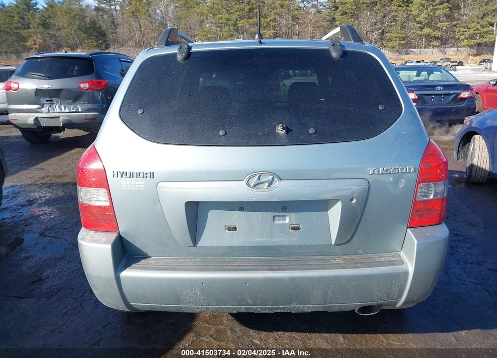 2007 HYUNDAI TUCSON GLS VIN: KM8JM12B67U536463