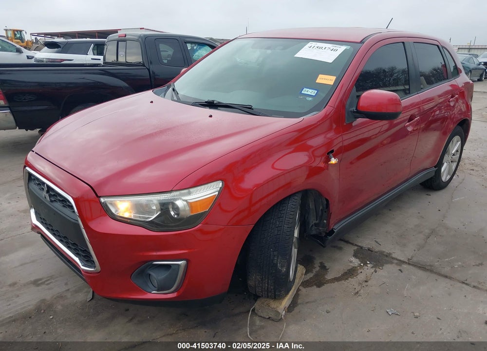 2013 MITSUBISHI OUTLANDER SPORT ES VIN: 4A4AP3AU8DE014183