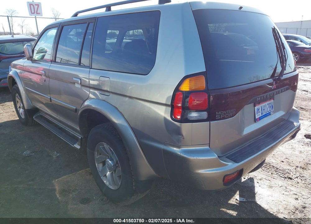 2001 MITSUBISHI MONTERO SPORT LTD VIN: JA4MT41R61P038137