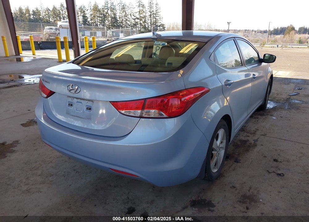 2013 HYUNDAI ELANTRA GLS VIN: KMHDH4AE7DU682008