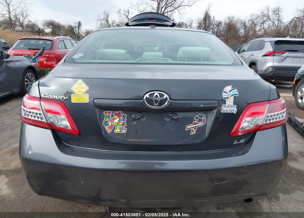 2011 TOYOTA CAMRY LE VIN: 4T1BF3EK1BU176453