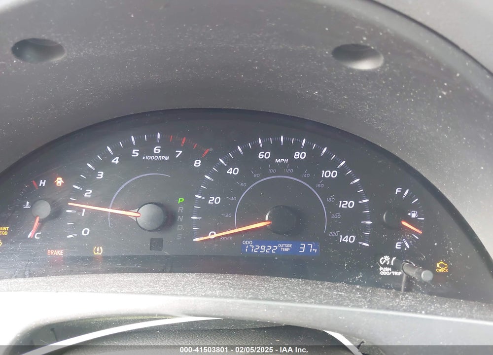 2011 TOYOTA CAMRY LE VIN: 4T1BF3EK1BU176453