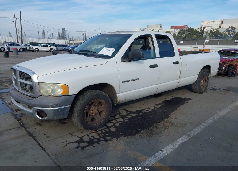 2002 DODGE RAM 1500 ST VIN: 3D7HA18N62G176559