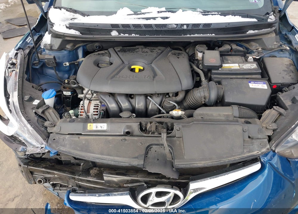 2015 HYUNDAI ELANTRA VIN: KMHDH4AE5FU248575