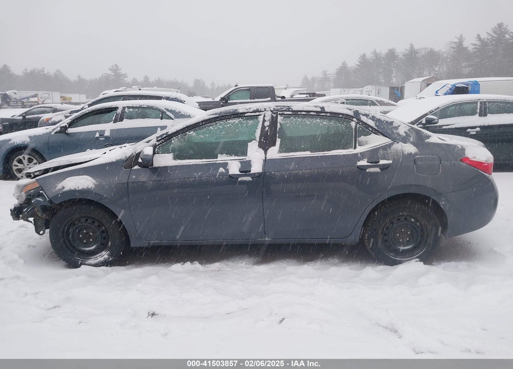 2015 TOYOTA COROLLA LE VIN: 2T1BURHE5FC391503