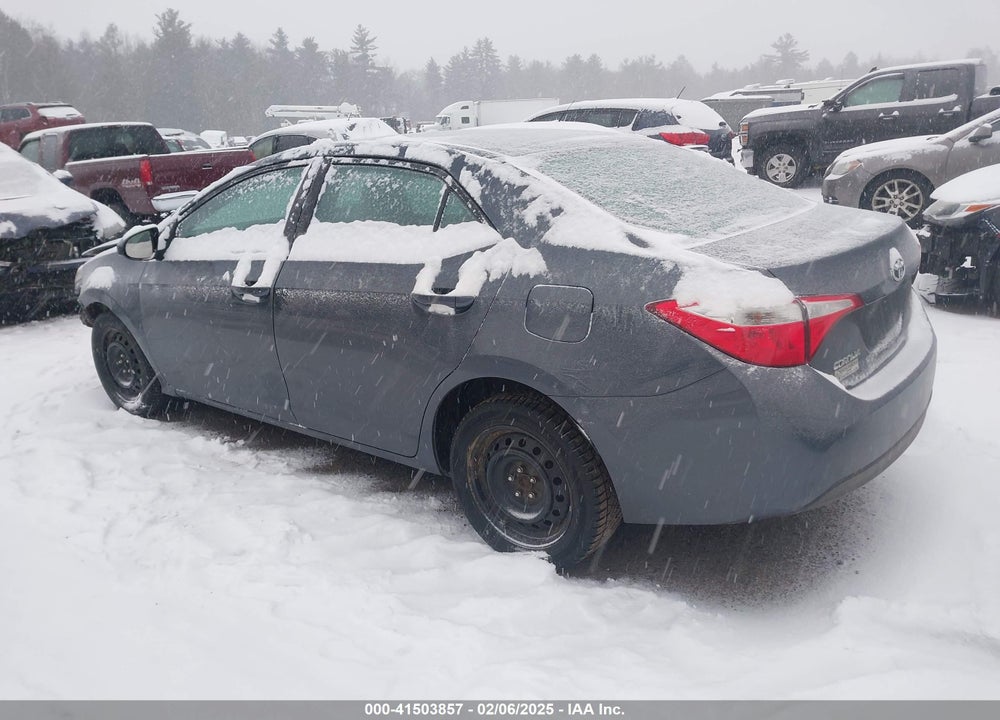 2015 TOYOTA COROLLA LE VIN: 2T1BURHE5FC391503