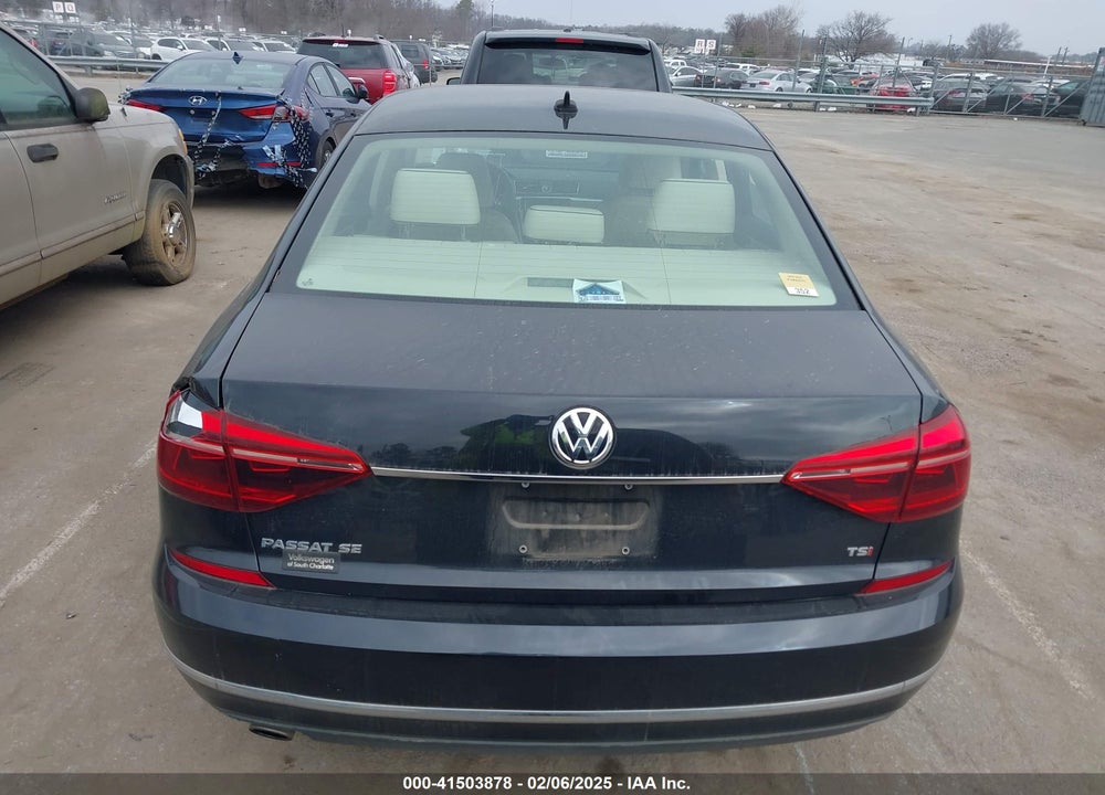2017 VOLKSWAGEN PASSAT VIN: 1VWBT7A32HC020825