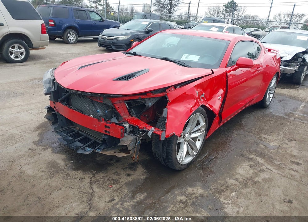 2016 CHEVROLET CAMARO VIN: 1G1FH1R70G0152484