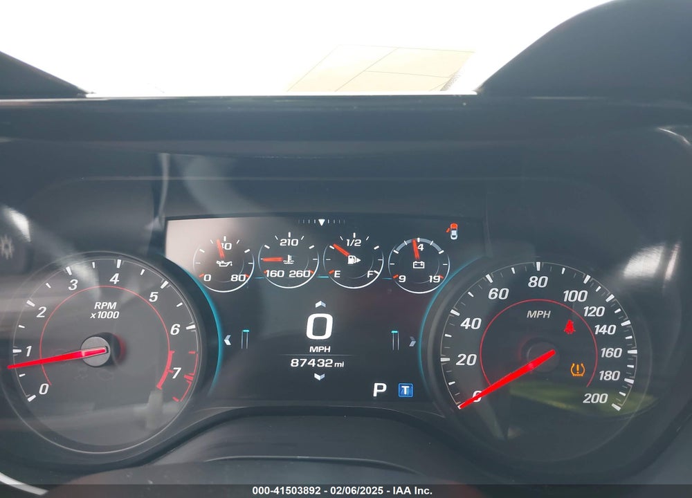 2016 CHEVROLET CAMARO VIN: 1G1FH1R70G0152484