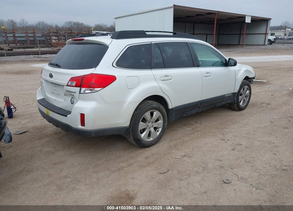 2011 SUBARU OUTBACK 2.5I LIMITED VIN: 4S4BRBLC4B3342709