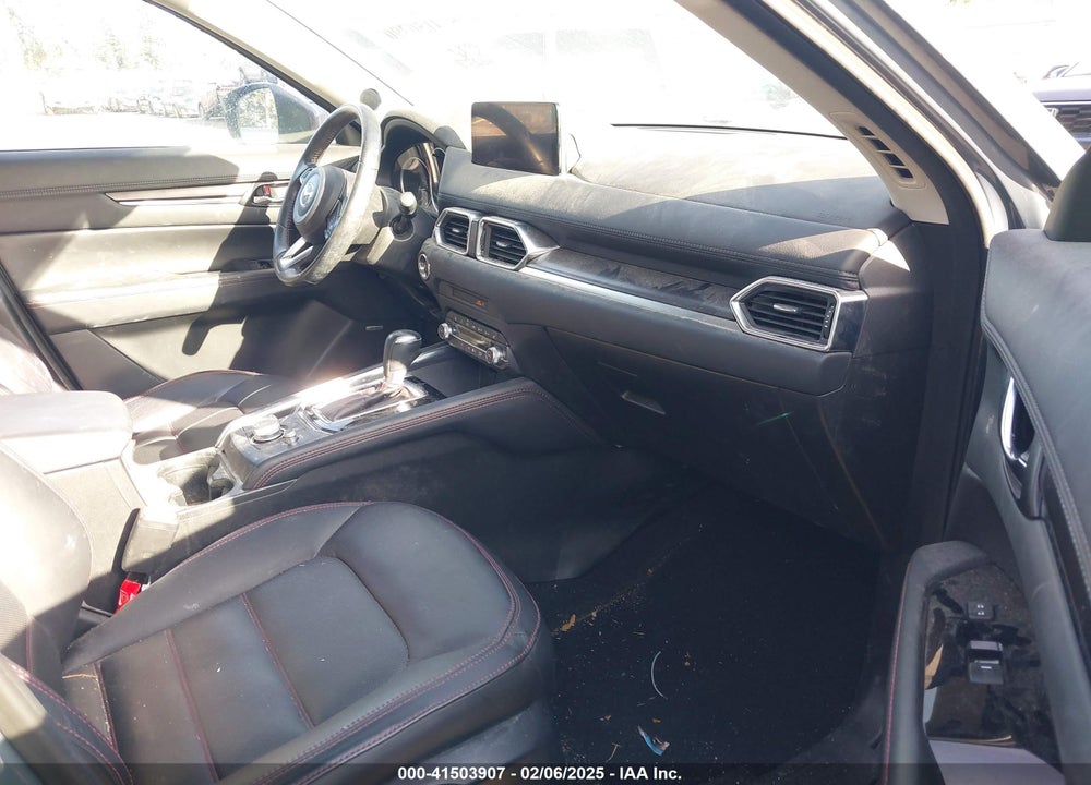 2021 MAZDA CX-5 CARBON EDITION VIN: JM3KFACM6M0483194