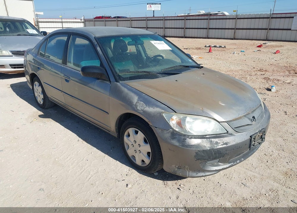 2005 HONDA CIVIC LX VIN: 2HGES16595H633500
